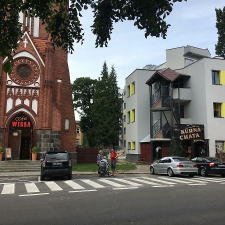 Ferienwohnung Przedwojenna Kamienica Swinemünde Exterior foto